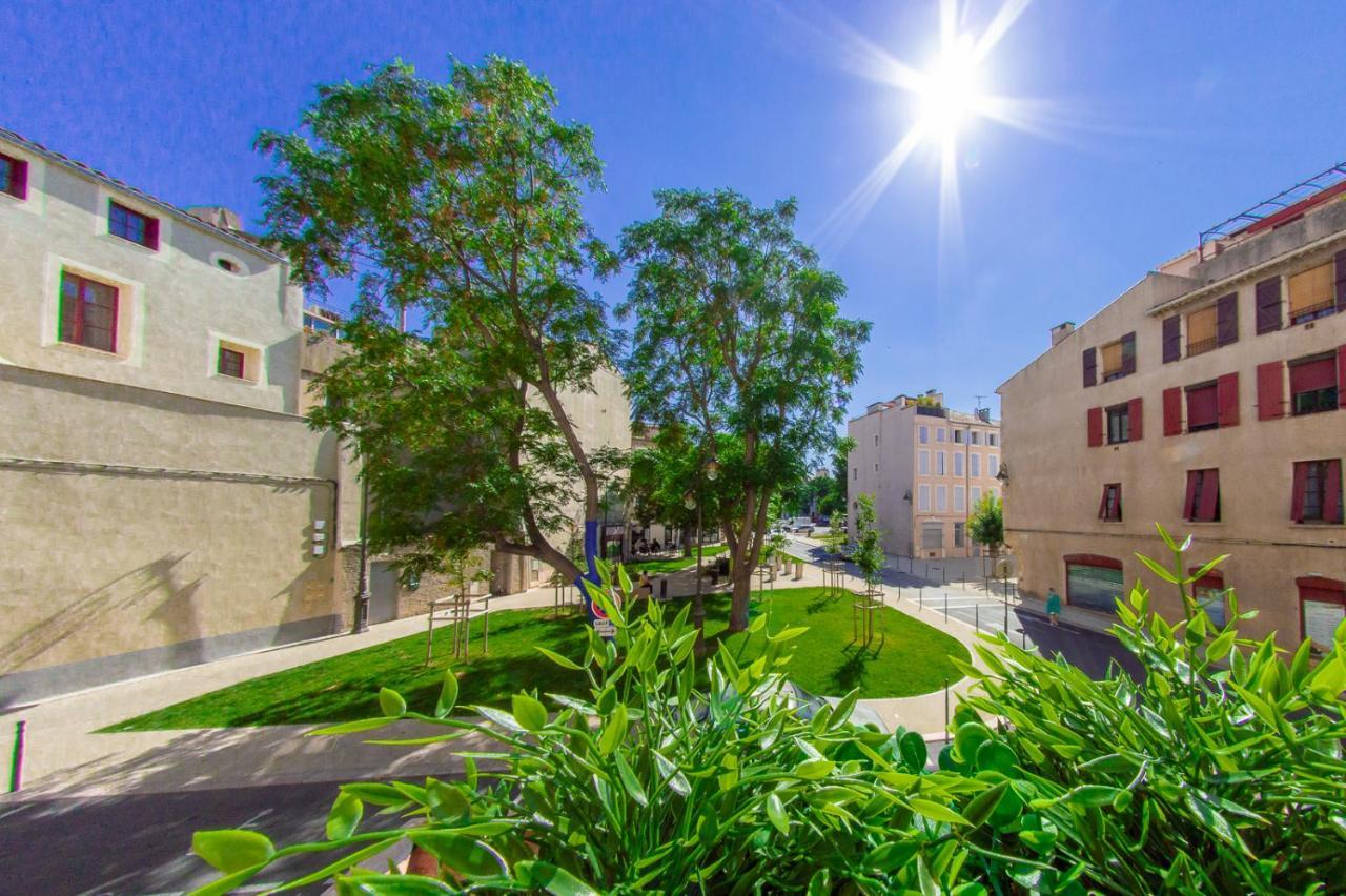 Retromirabeau "Le Raspail" - 65M2 Avec Vue - 2 Chambres - 4 Pers - Cours Mirabeau Halles Gare - Emplacement Top - Cheques Vacances Connect Narbonne Exterior foto